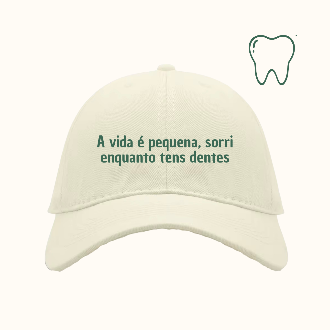 A vida é pequena, sorri enquanto tens dentes