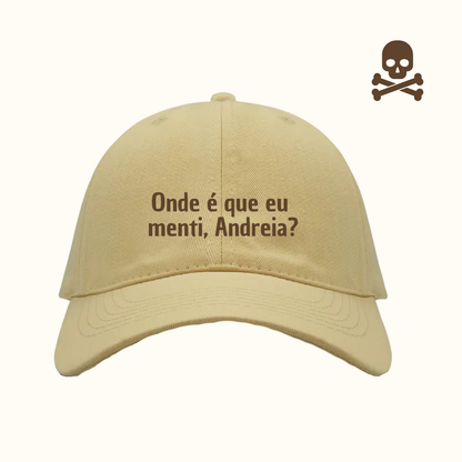 Onde é que eu menti, Andreia?