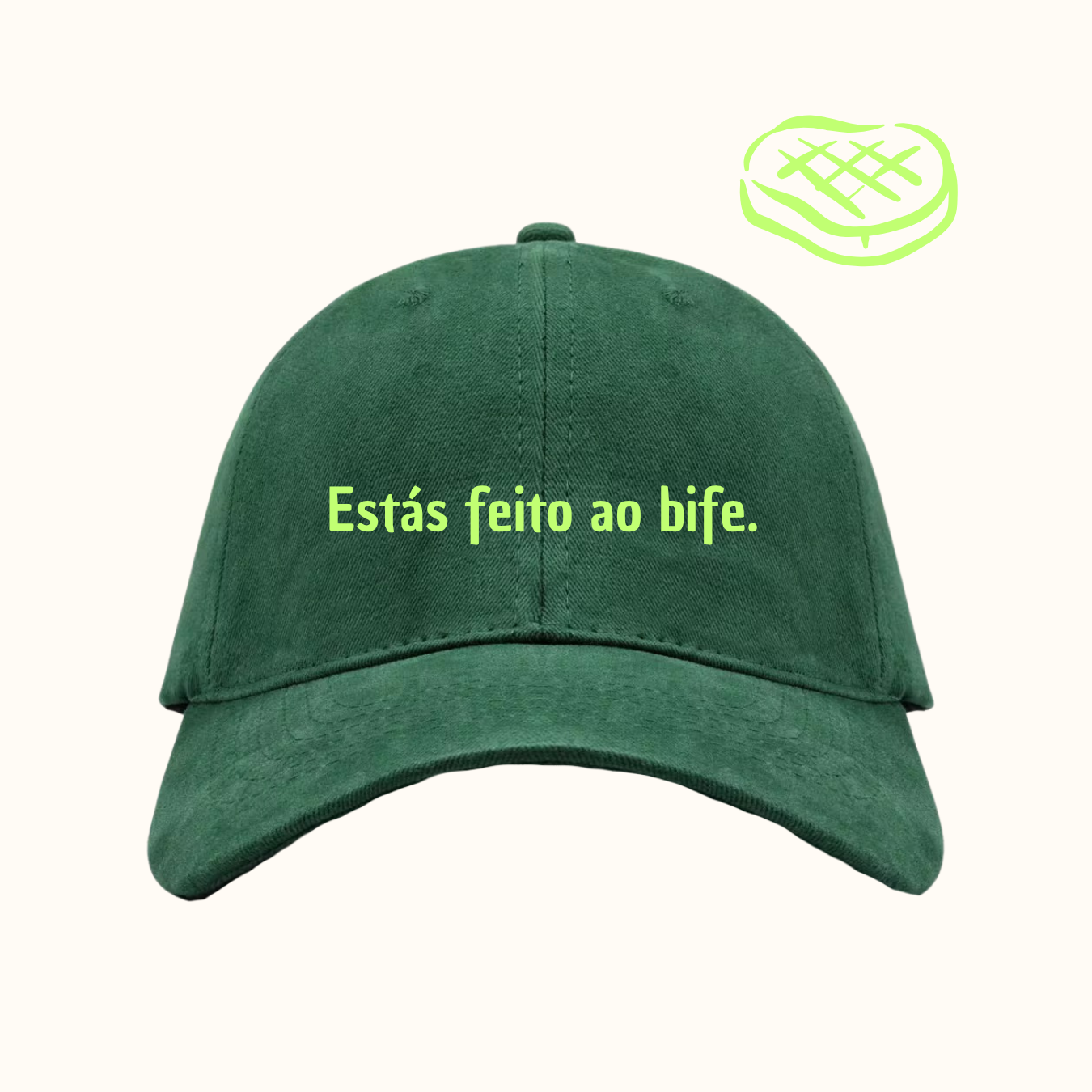 Estás feito ao bife