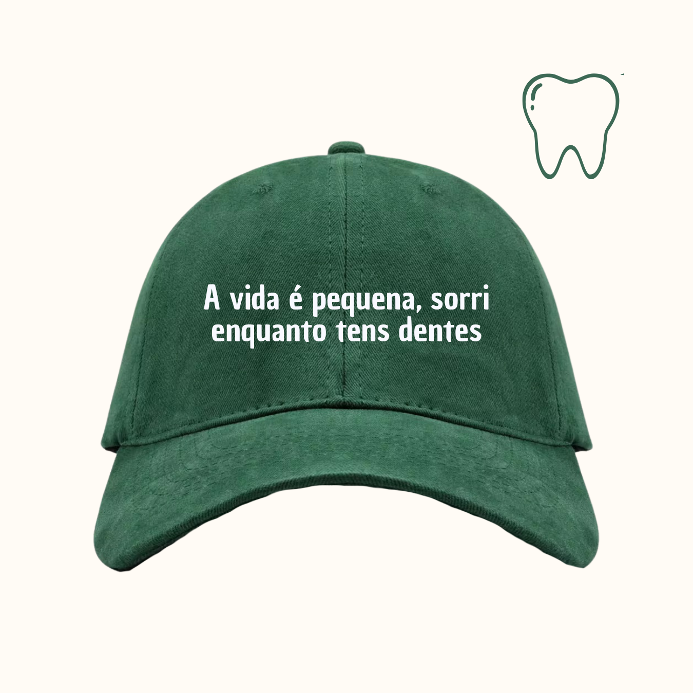 A vida é pequena, sorri enquanto tens dentes