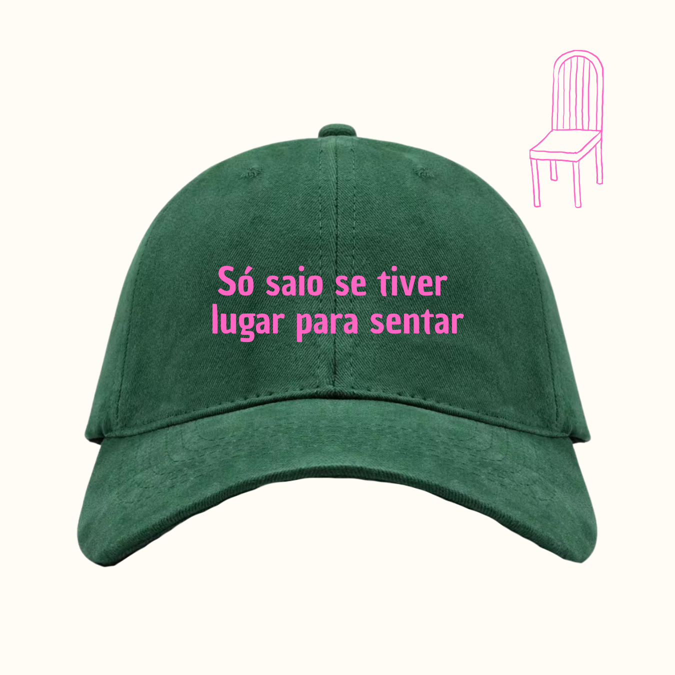 Só saio se tiver lugar para sentar