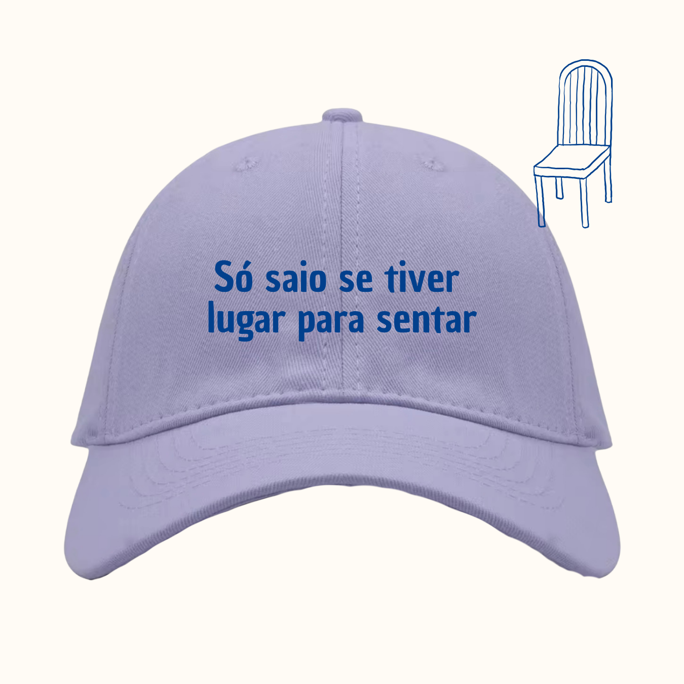 Só saio se tiver lugar para sentar