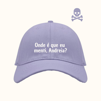 Onde é que eu menti, Andreia?