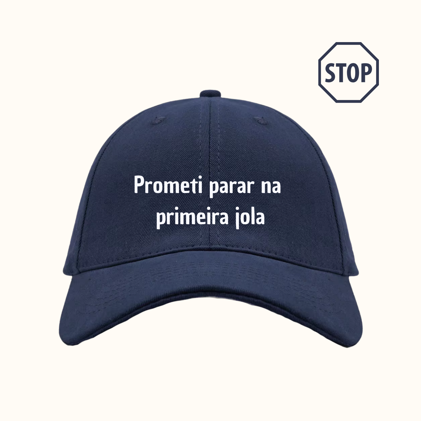 Prometi parar na primeira jola