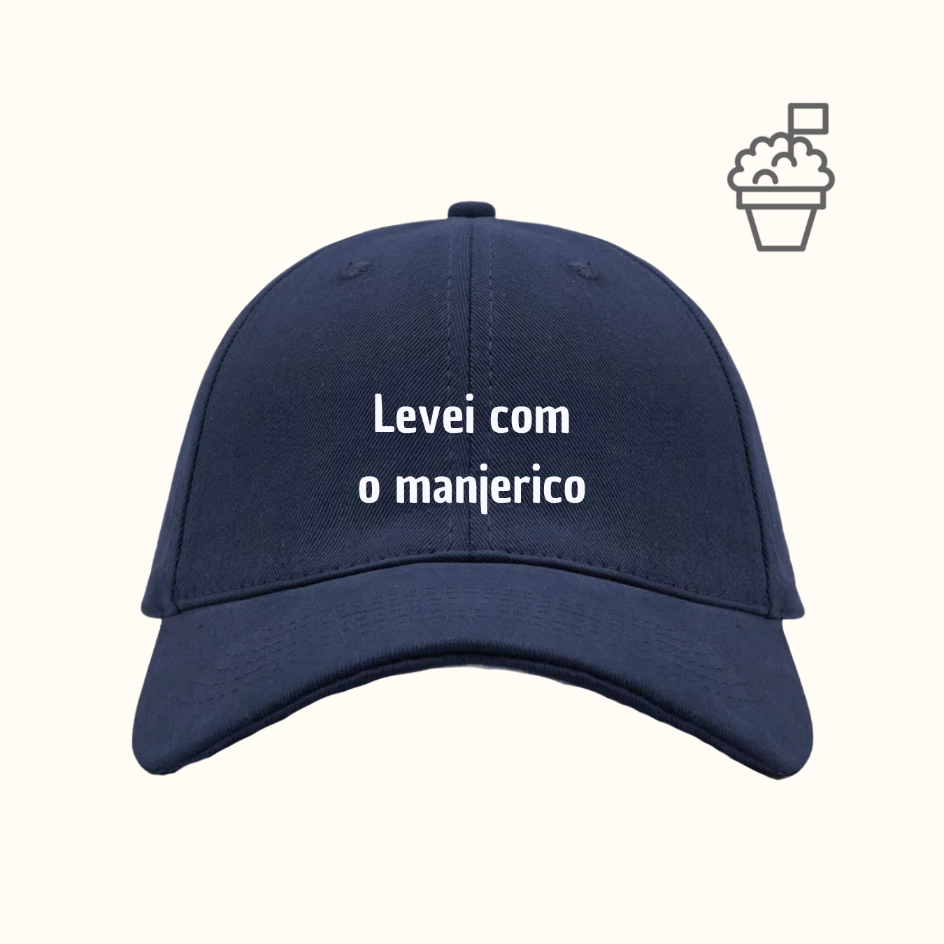 Levei com o manjerico