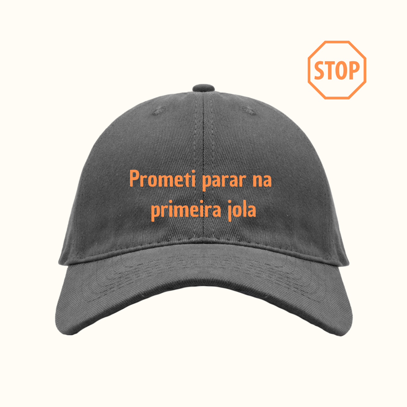 Prometi parar na primeira jola