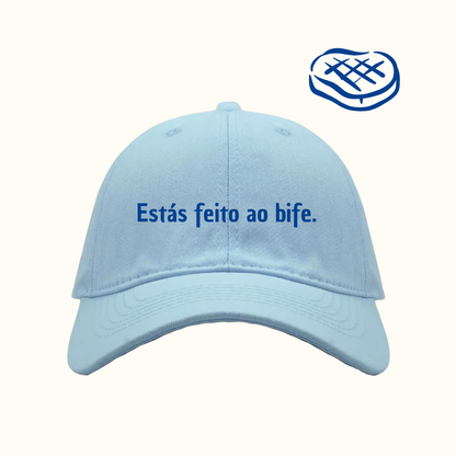 Estás feito ao bife