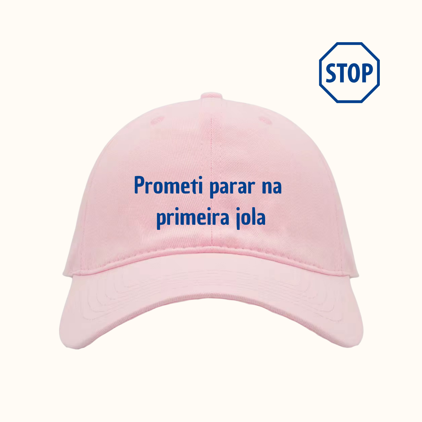 Prometi parar na primeira jola