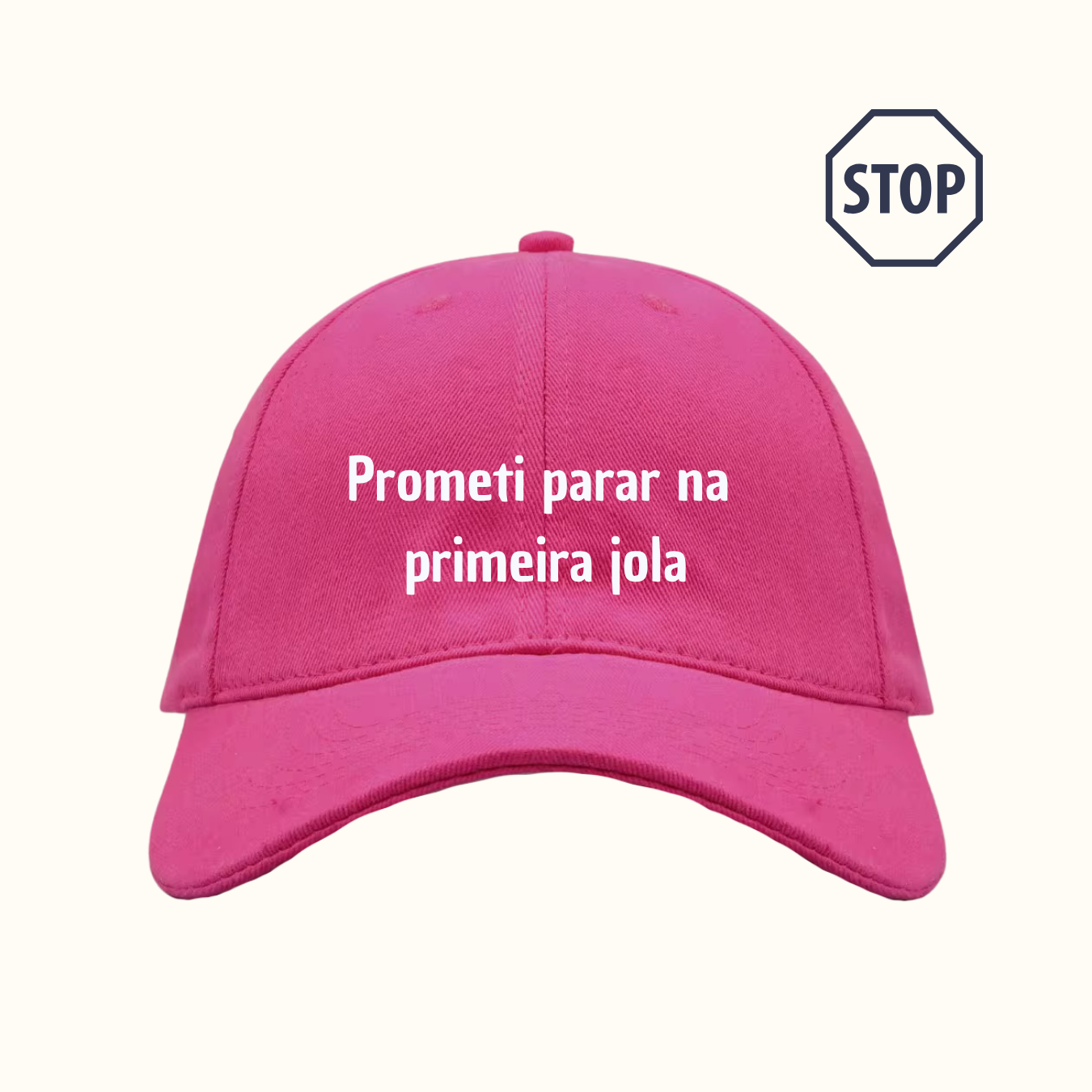 Prometi parar na primeira jola