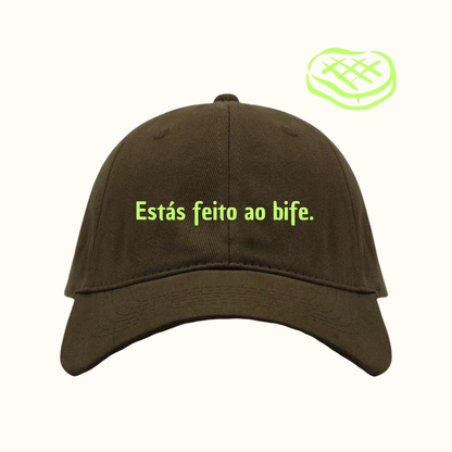 Estás feito ao bife